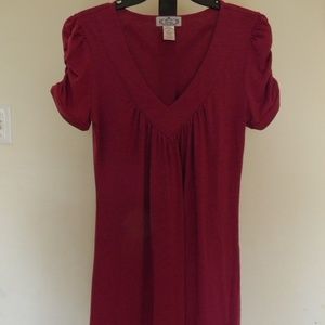 Trixxi Dark Mauve dress
